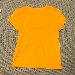 A New Day Women's Short Sleeve Tee - Bright Orange